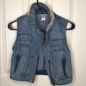 Denim vest